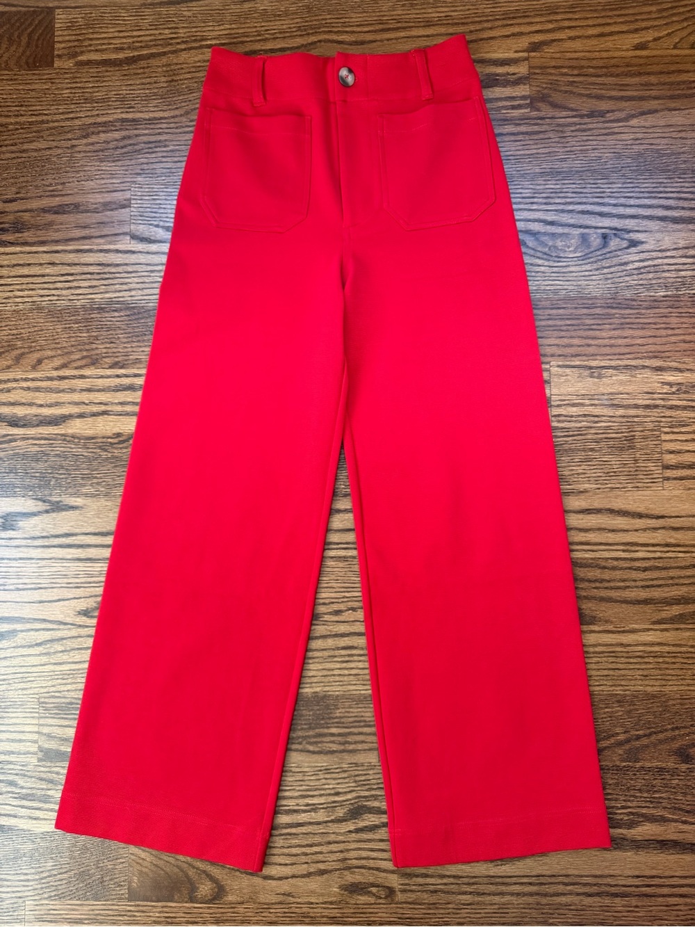 Maeve Collette Trousers in Bright Red